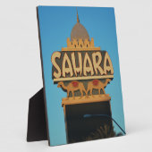 ラスベガスサハラカジノランドマークアーキテクチャ フォトプラーク (側面)