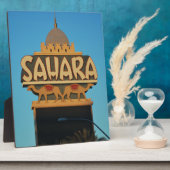 ラスベガスサハラカジノランドマークアーキテクチャ フォトプラーク (側面)