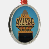 ラスベガスサハラカジノランドマークアーキテクチャ メタルオーナメント (右)