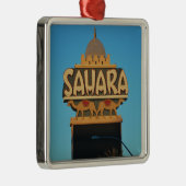 ラスベガスサハラカジノランドマークアーキテクチャ メタルオーナメント (右)