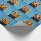 ラスベガスサハラカジノランドマークアーキテクチャ ラッピングペーパー (角)