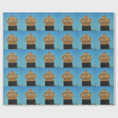 ラスベガスサハラカジノランドマークアーキテクチャ ラッピングペーパー (フラット)