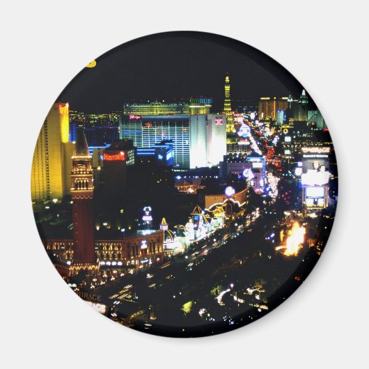 ラスベガスザストリップ夜 マグネット (正面)