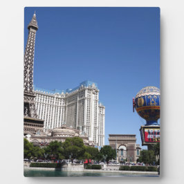 ラスベガスザビーチタワーランドスケープブルーデイ フォトプラーク