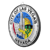ラスベガスシティシール（ネバダ） ダーツボード (正面右)