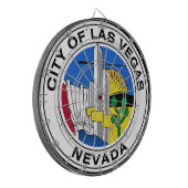 ラスベガスシティシール（ネバダ） ダーツボード (正面左)