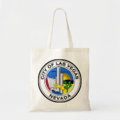 ラスベガスシティシール（ネバダ） トートバッグ (正面)