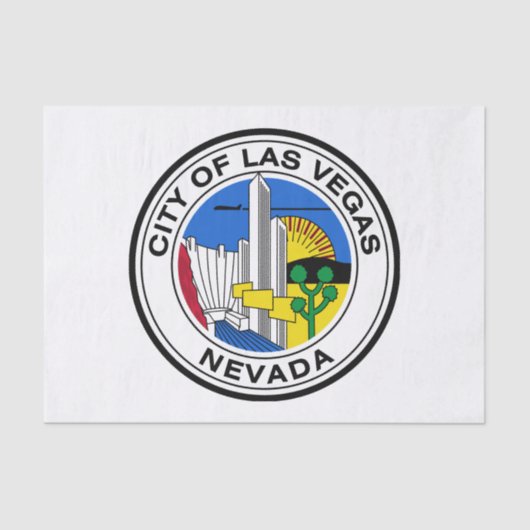 ラスベガスシティシール(ネバダ) 薄葉紙 (正面)