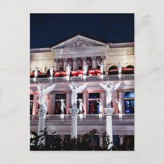 ラスベガスシーザーズパレスフォーラムアーキテクチャネバダ ポストカード (正面)