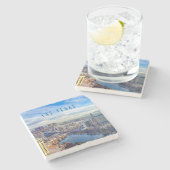 ラスベガススカイラインストーンコースター ストーンコースター (横)