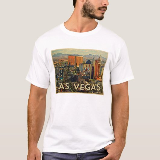 ラスベガススカイライン Tシャツ (正面)