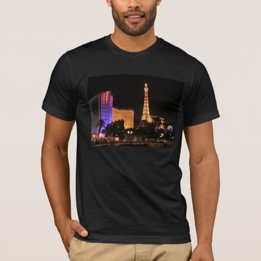ラスベガススカイライン Tシャツ (正面)