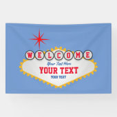 ラスベガススタイルへようこそ 横断幕 (横)