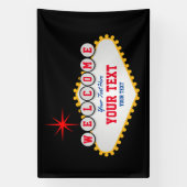 ラスベガススタイルへようこそ 横断幕 (縦)