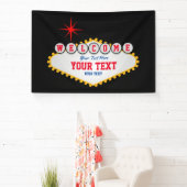 ラスベガススタイルへようこそ 横断幕 (インサイチュ)