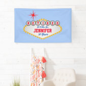 ラスベガススタイルサインパーソナライ退職したズ  横断幕 (インサイチュ)