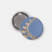 ラスベガススタイルストーンスクエア マグネット (正面/裏面)