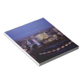 ラスベガスストリップエアリアルビューカジノ賭博シティ ノートパッド (アングル)