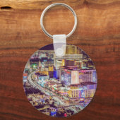 ラスベガスストリップ様式化 キーホルダー (正面)
