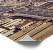 ラスベガスストリップ航空2007年写真 ポスター (角)