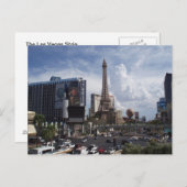 ラスベガスストリップ葉書。 ポストカード (正面/裏面)