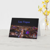 ラスベガスストリップ カード (黄色い花)