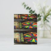 ラスベガススロットマシン ポストカード (スタンド正面)