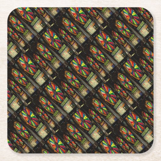 ラスベガススロット スクエアペーパーコースター (正面)