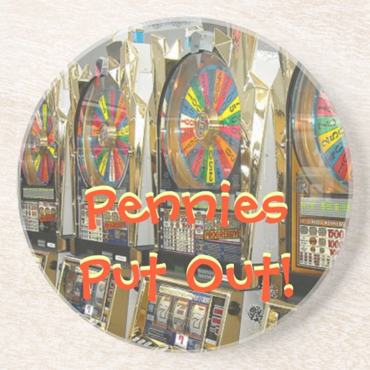 ラスベガススロット/ペニーが出る コースター (正面)