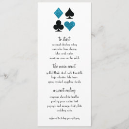 ラスベガスデスティニーブルーグリッター結婚ズメニュー メニュー