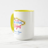 ラスベガスデスティネーションウェディングサンデーブランチカスタム マグカップ (正面左)