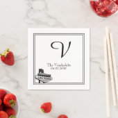 ラスベガスデスティネーションウェディングナプキン スタンダードカクテルナプキン (インサイチュ)