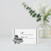 ラスベガスデスティネーションウェディング座席表 プレイスカード (スタンド正面)