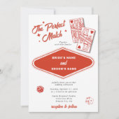 ラスベガスデスティネーションパーフェクトマッチ結婚ズ 招待状 (正面)