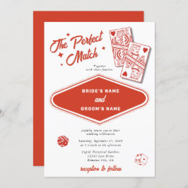 ラスベガスデスティネーションパーフェクトマッチ結婚ズ 招待状