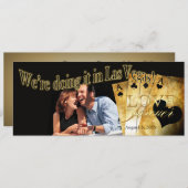 ラスベガスデラックスフォト結婚ズ 招待状 (正面/裏面)