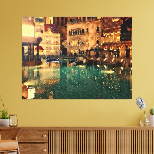 ラスベガスナイツカジノオリジナル抽象芸術アート キャンバスプリント (インサイチュ (リビング))