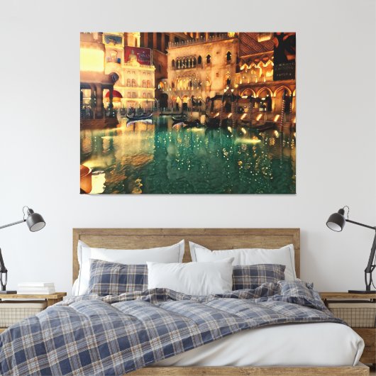 ラスベガスナイツカジノオリジナル抽象芸術アート キャンバスプリント (インサイチュ (寝室))