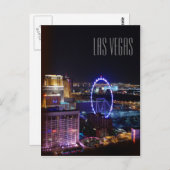 ラスベガスナイトライト ポストカード (正面/裏面)