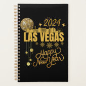 ラスベガスネバダの新しいYEar旅行マッチングNYE プランナー手帳 (正面)
