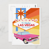 ラスベガスネバダへようこそ ポストカード (正面/裏面)