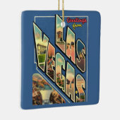 ラスベガスネバダグリーティング セラミックオーナメント (右)