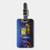 ラスベガスネバダシティシティシティズアーバンナイト夕べ ラゲッジタグ (正面縦)