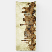 ラスベガスネバダシティスケープ 横断幕 (縦)