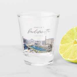 ラスベガスネバダスカイラインバチェロレッテ賛成 ショットグラス