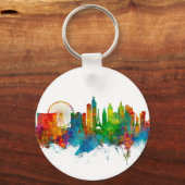 ラスベガスネバダスカイライン キーホルダー (正面)