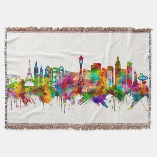 ラスベガスネバダスカイライン スローブランケット (正面)