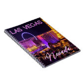 ラスベガスネバダスカイライン ノートブック (右側)