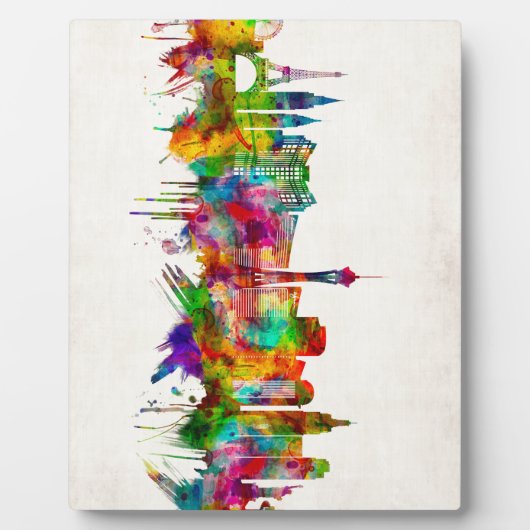 ラスベガスネバダスカイライン フォトプラーク (正面)