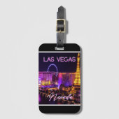 ラスベガスネバダスカイライン ラゲッジタグ (正面縦)